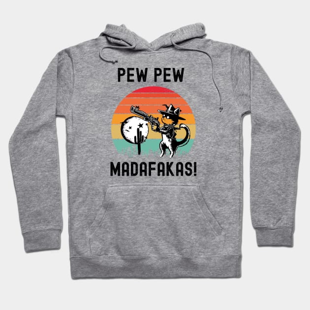 Pew Pew Madafakas Hoodie by Xtian Dela ✅